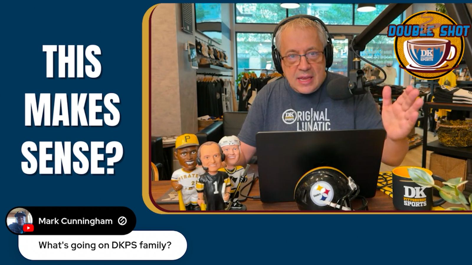 DK’s Double Shot of Steelers: This makes sense? taken in Downtown (Videos)